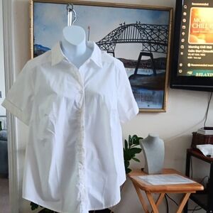 Roman's Short Sleeve Button-Up Shirt Size 16W